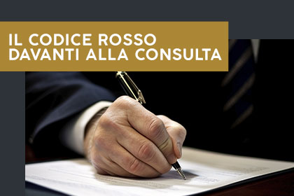 Il codice rosso davanti alla consulta Postblog