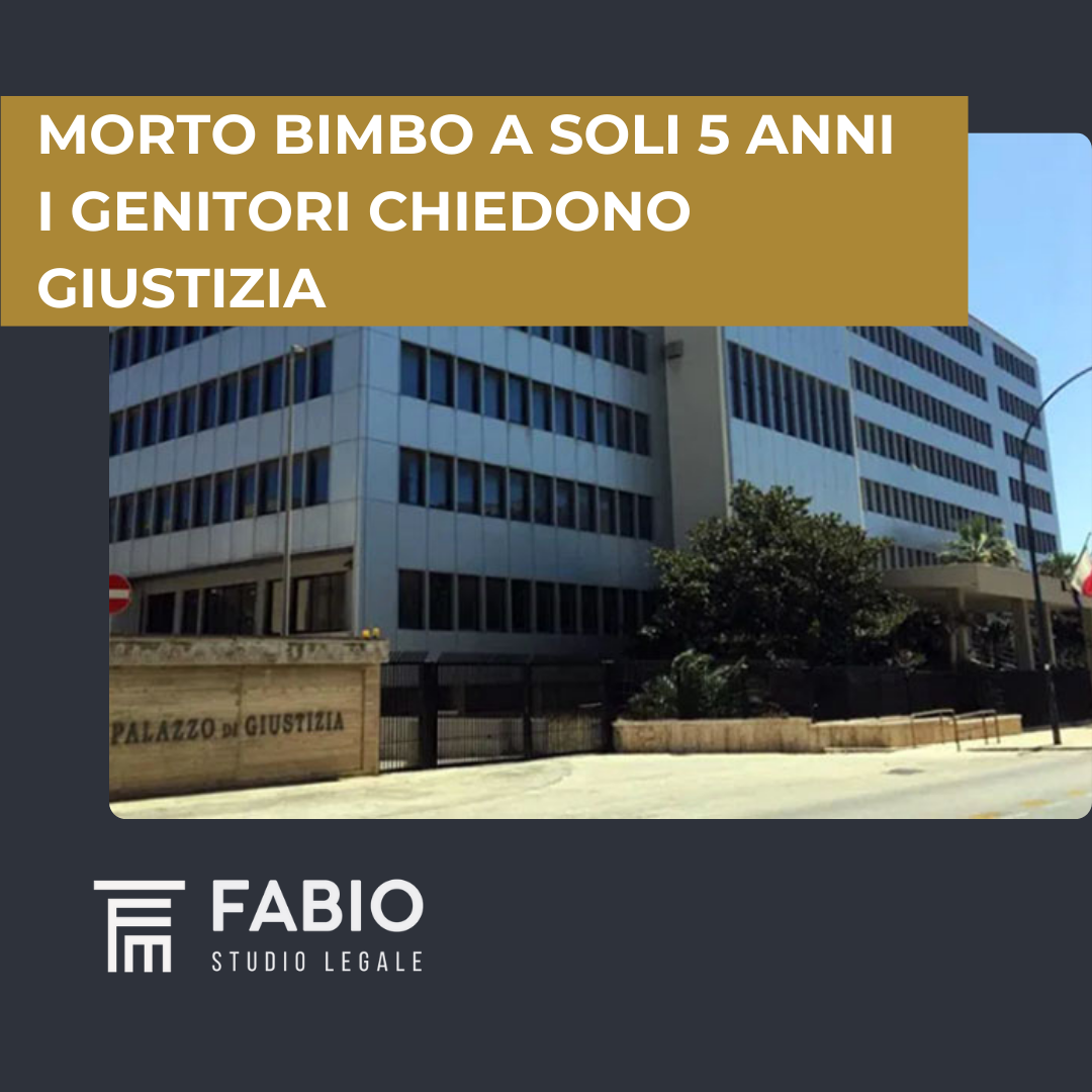 Bimbo di soli 5 anni morto per peritonite, la famiglia chiede giustizia